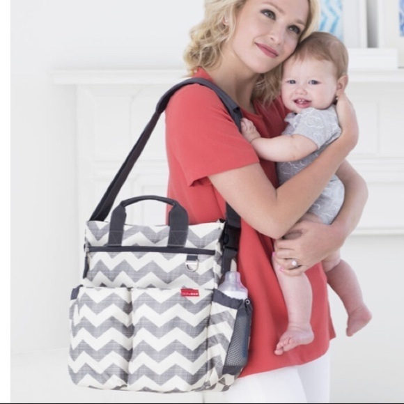 Skip Hop Duo Signature Diaper Bags grey neutral diaper bag - Picture 15 of 15